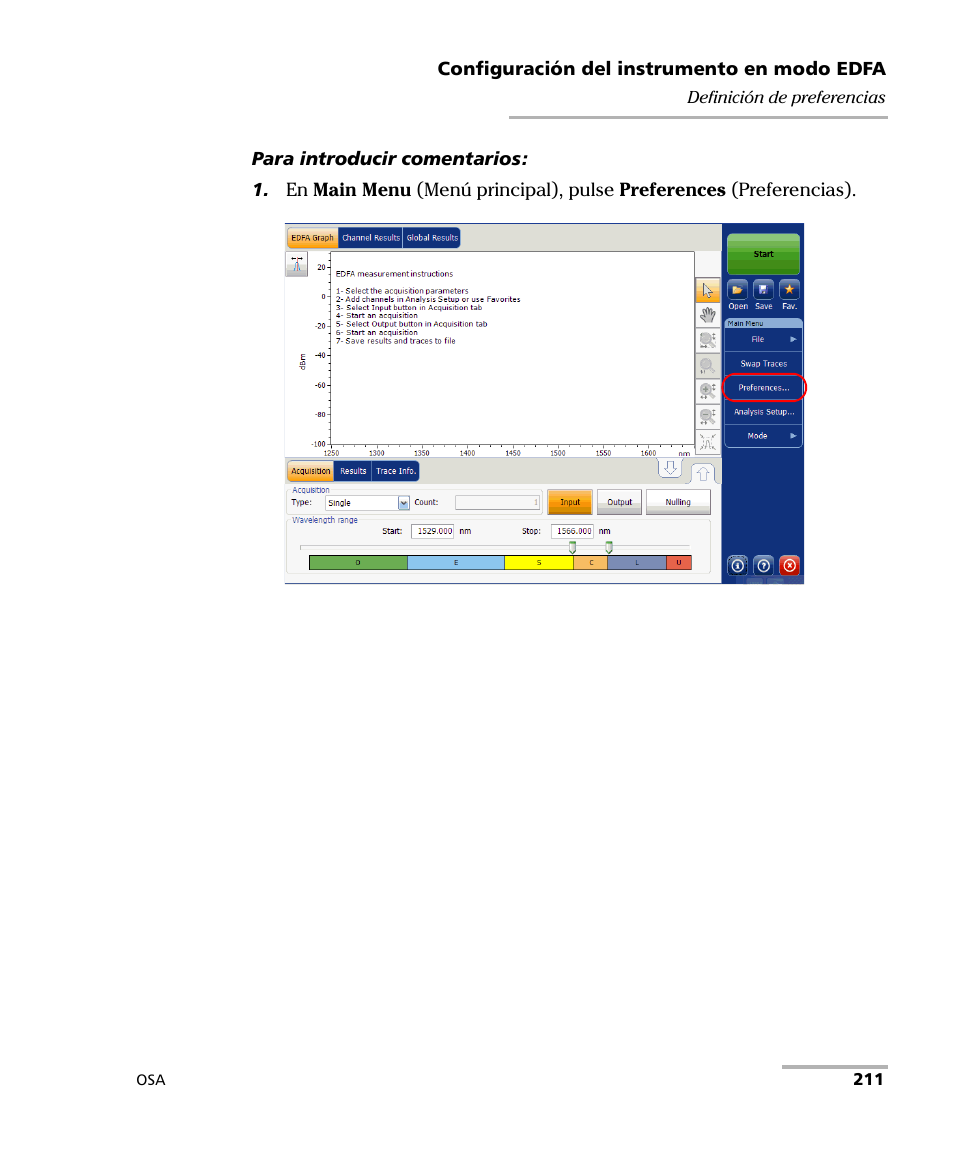 EXFO FTB-5230S Optical Spectrum Analyzer for FTB 200 v2 User Manual | Page 217 / 659