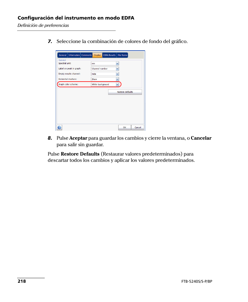 EXFO FTB-5230S Optical Spectrum Analyzer for FTB 200 v2 User Manual | Page 224 / 659