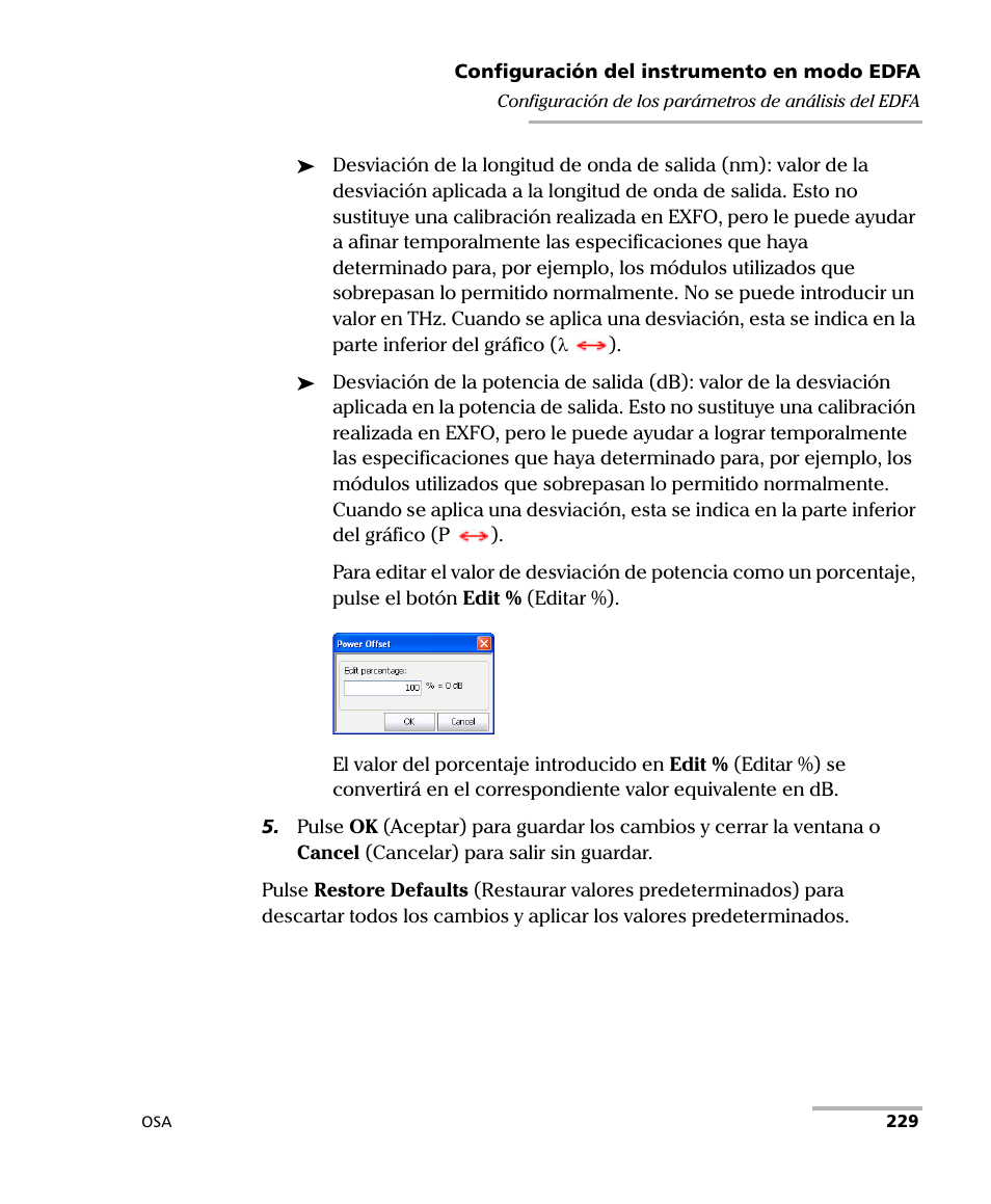 EXFO FTB-5230S Optical Spectrum Analyzer for FTB 200 v2 User Manual | Page 235 / 659