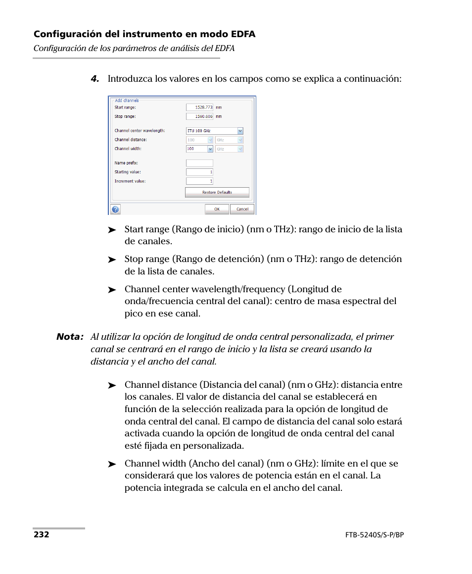 EXFO FTB-5230S Optical Spectrum Analyzer for FTB 200 v2 User Manual | Page 238 / 659