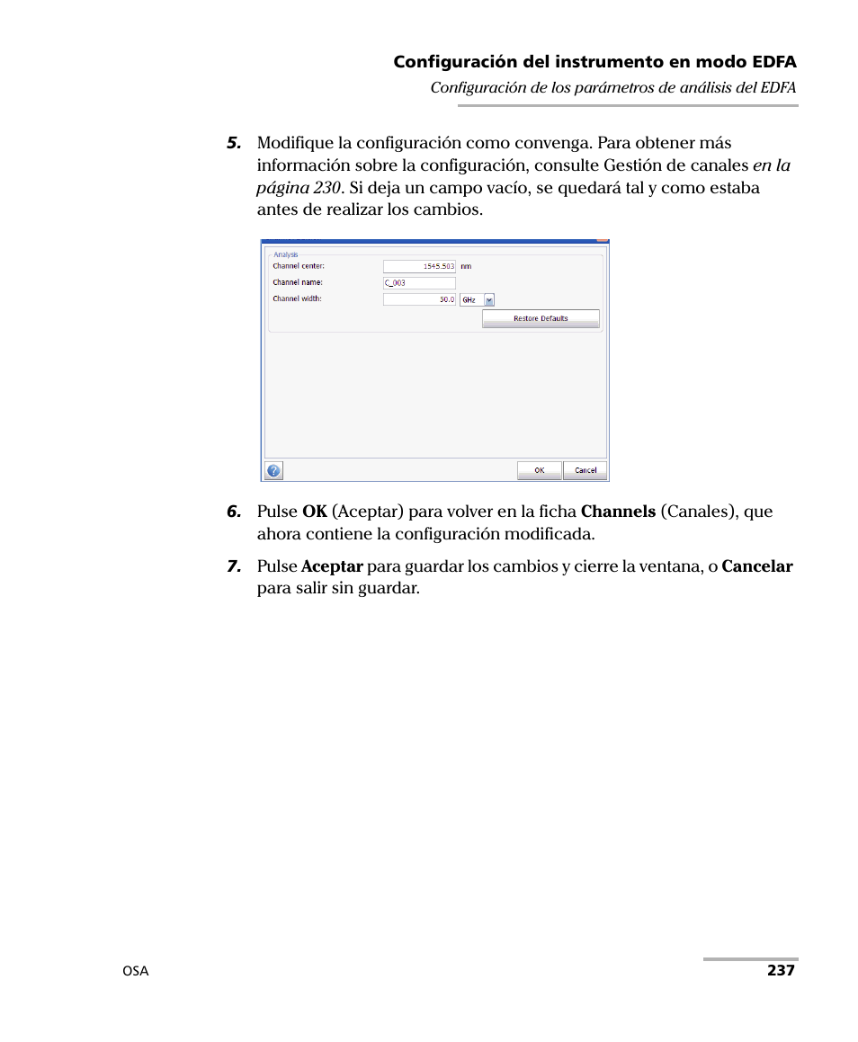 EXFO FTB-5230S Optical Spectrum Analyzer for FTB 200 v2 User Manual | Page 243 / 659