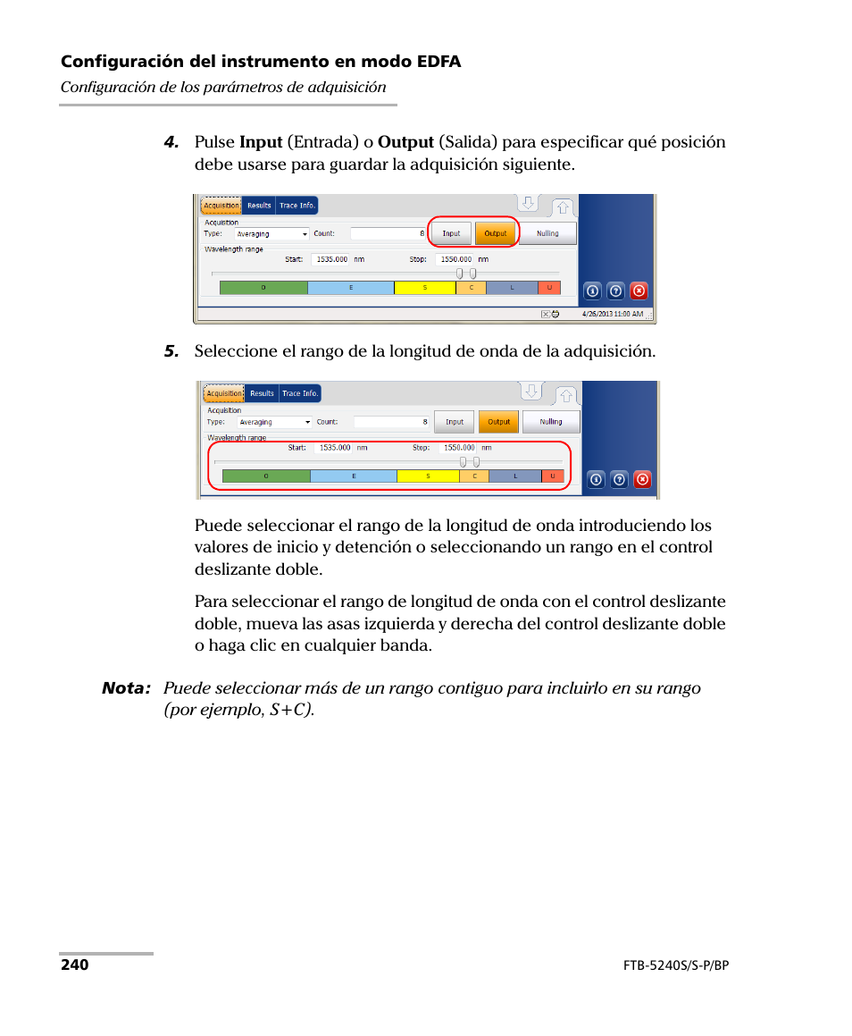 EXFO FTB-5230S Optical Spectrum Analyzer for FTB 200 v2 User Manual | Page 246 / 659