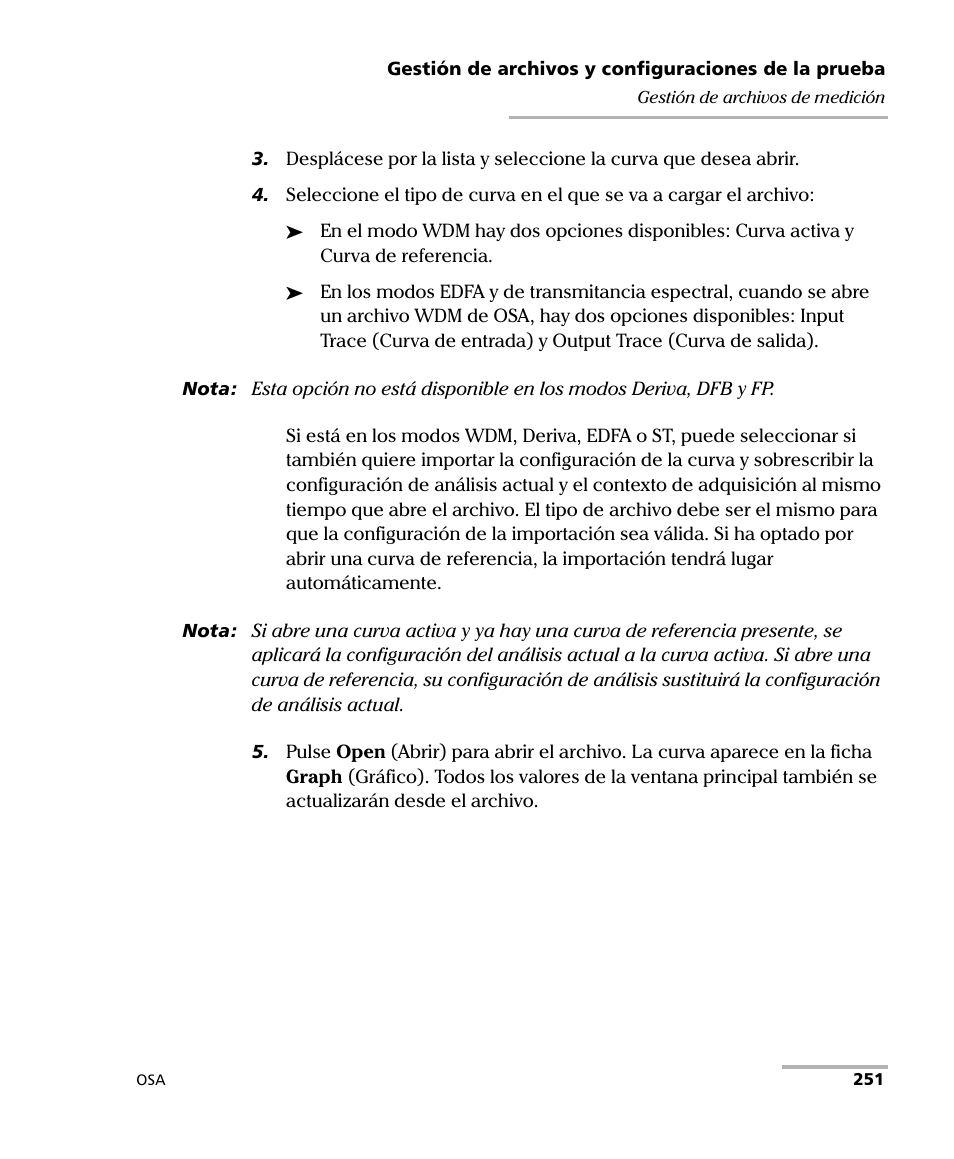 EXFO FTB-5230S Optical Spectrum Analyzer for FTB 200 v2 User Manual | Page 257 / 659