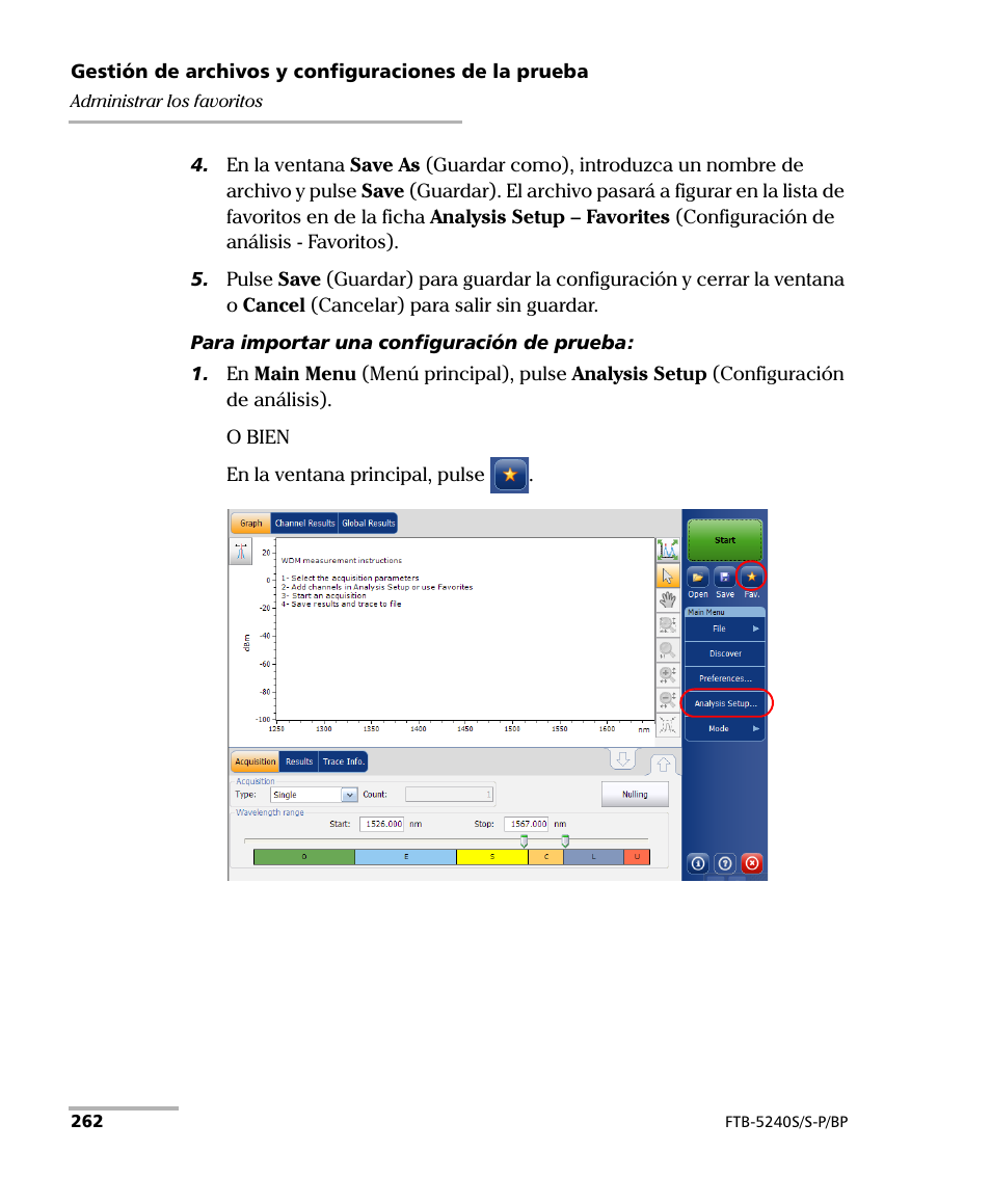 EXFO FTB-5230S Optical Spectrum Analyzer for FTB 200 v2 User Manual | Page 268 / 659