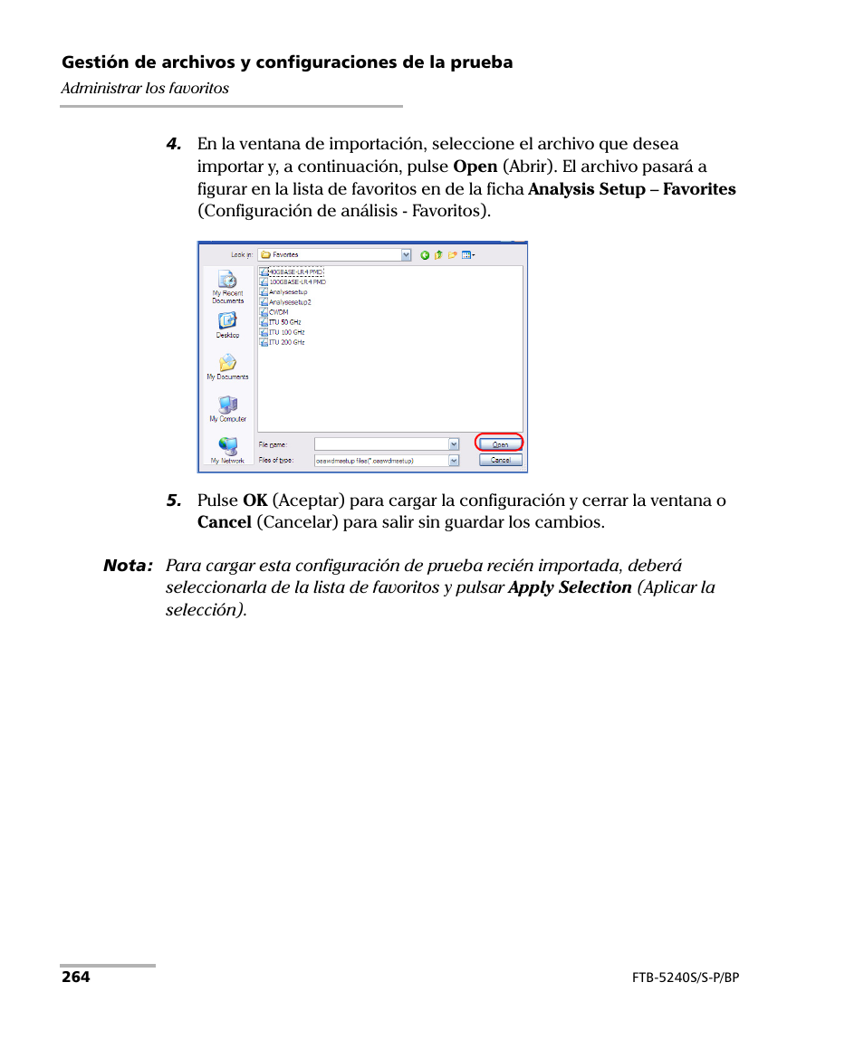 EXFO FTB-5230S Optical Spectrum Analyzer for FTB 200 v2 User Manual | Page 270 / 659