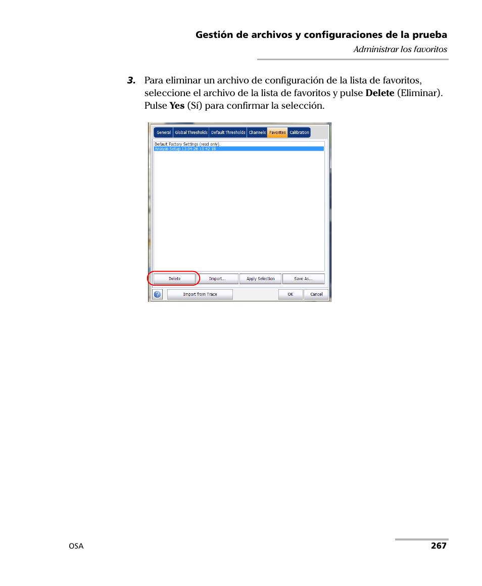 EXFO FTB-5230S Optical Spectrum Analyzer for FTB 200 v2 User Manual | Page 273 / 659