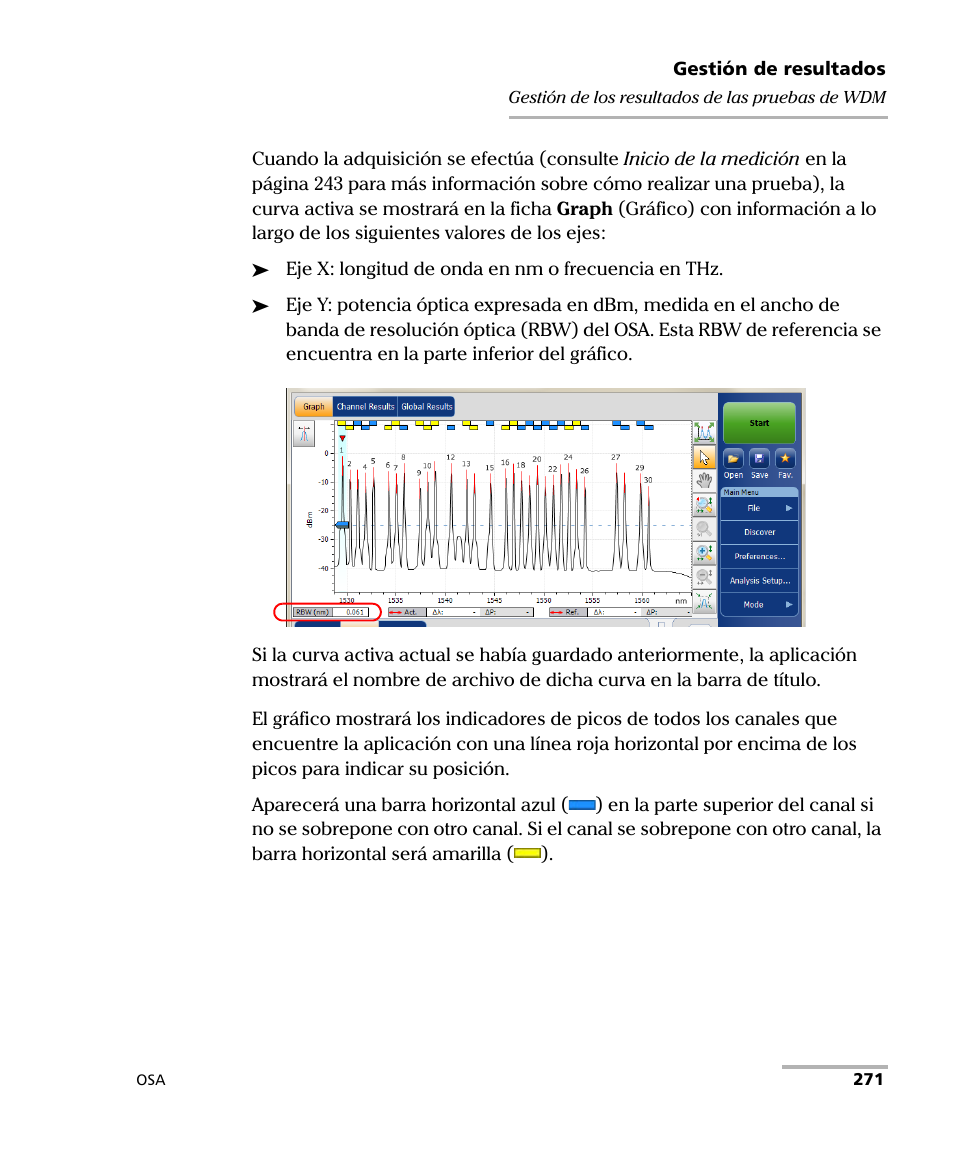 EXFO FTB-5230S Optical Spectrum Analyzer for FTB 200 v2 User Manual | Page 277 / 659