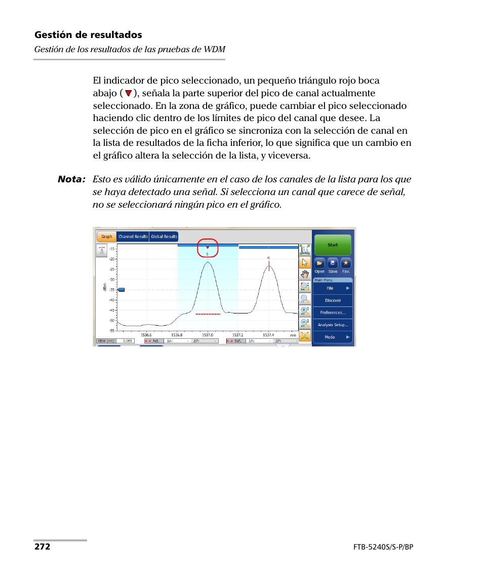 EXFO FTB-5230S Optical Spectrum Analyzer for FTB 200 v2 User Manual | Page 278 / 659