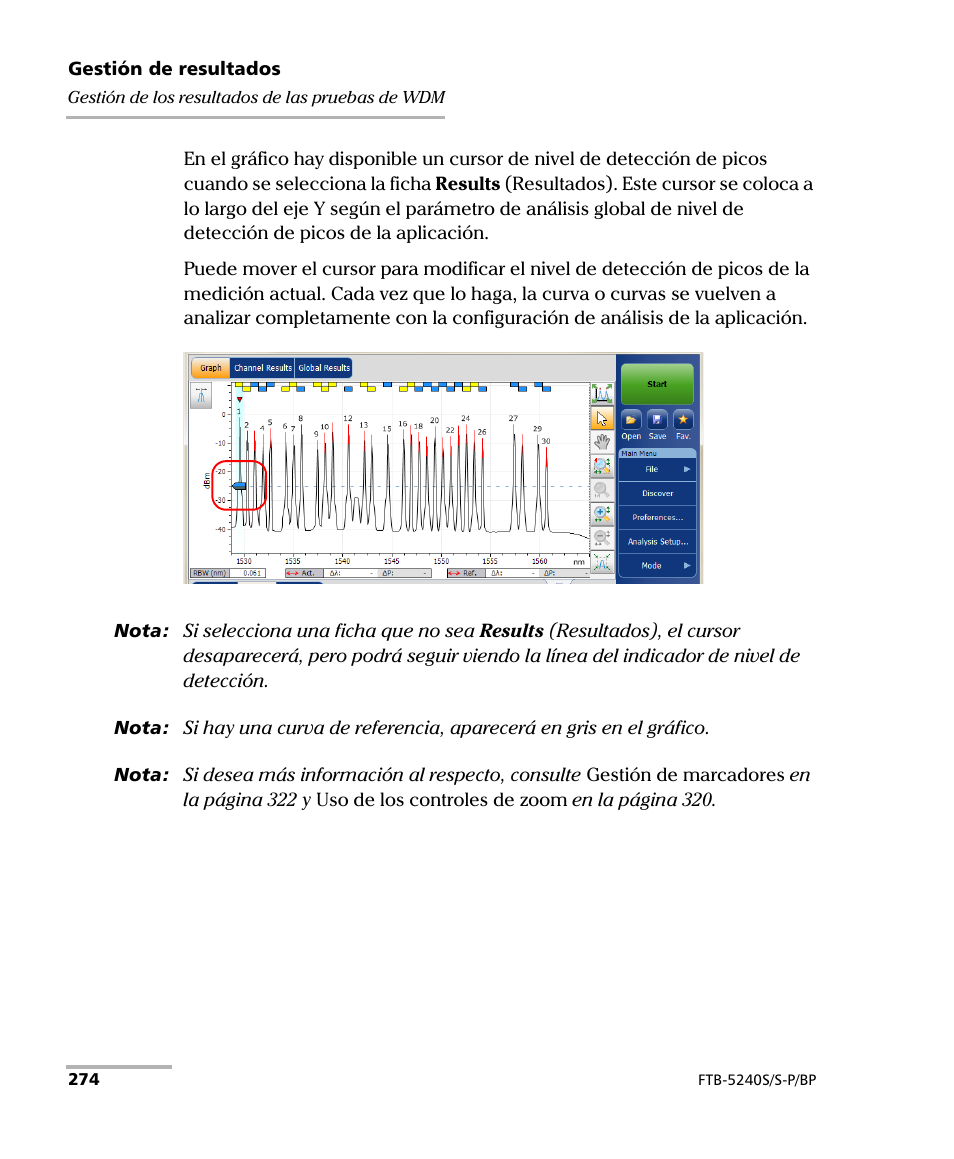 EXFO FTB-5230S Optical Spectrum Analyzer for FTB 200 v2 User Manual | Page 280 / 659