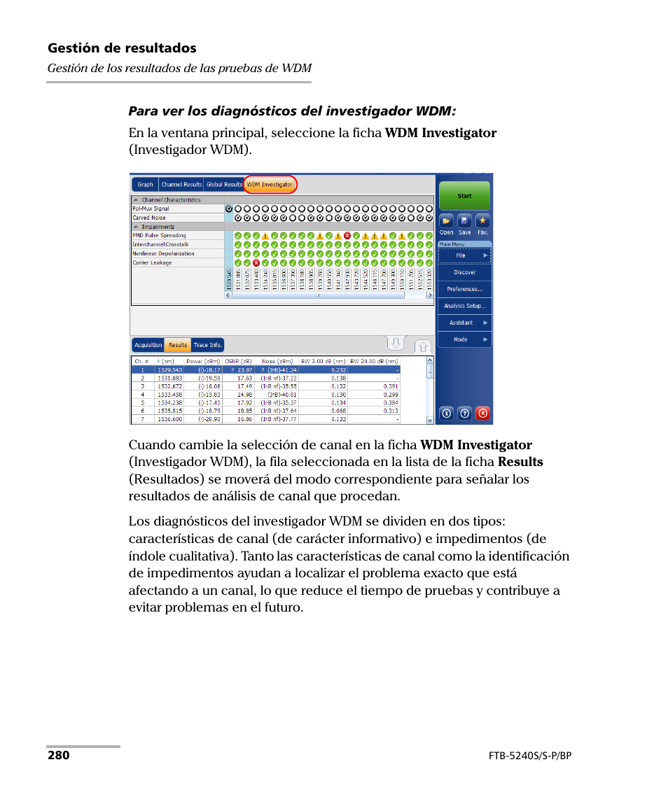 EXFO FTB-5230S Optical Spectrum Analyzer for FTB 200 v2 User Manual | Page 286 / 659