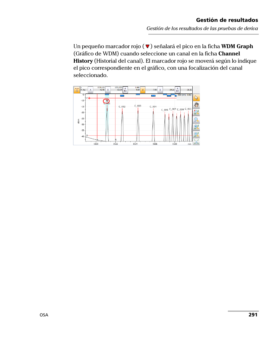 EXFO FTB-5230S Optical Spectrum Analyzer for FTB 200 v2 User Manual | Page 297 / 659