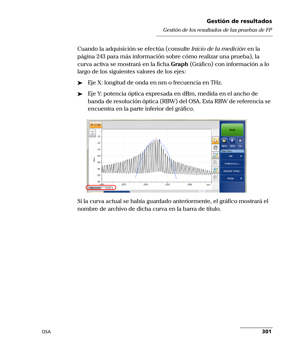 EXFO FTB-5230S Optical Spectrum Analyzer for FTB 200 v2 User Manual | Page 307 / 659