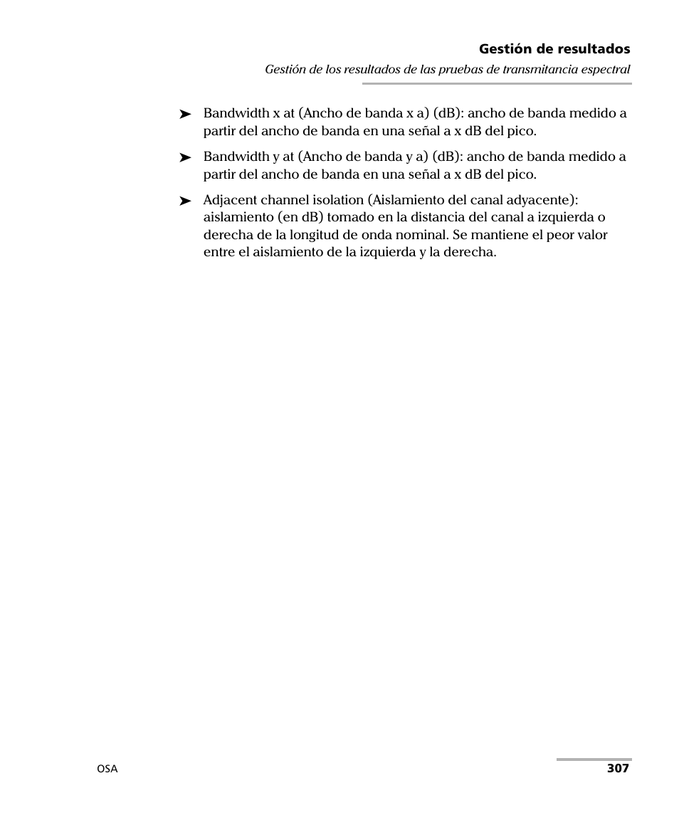 EXFO FTB-5230S Optical Spectrum Analyzer for FTB 200 v2 User Manual | Page 313 / 659