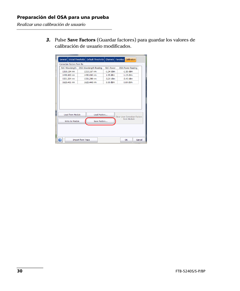 EXFO FTB-5230S Optical Spectrum Analyzer for FTB 200 v2 User Manual | Page 36 / 659
