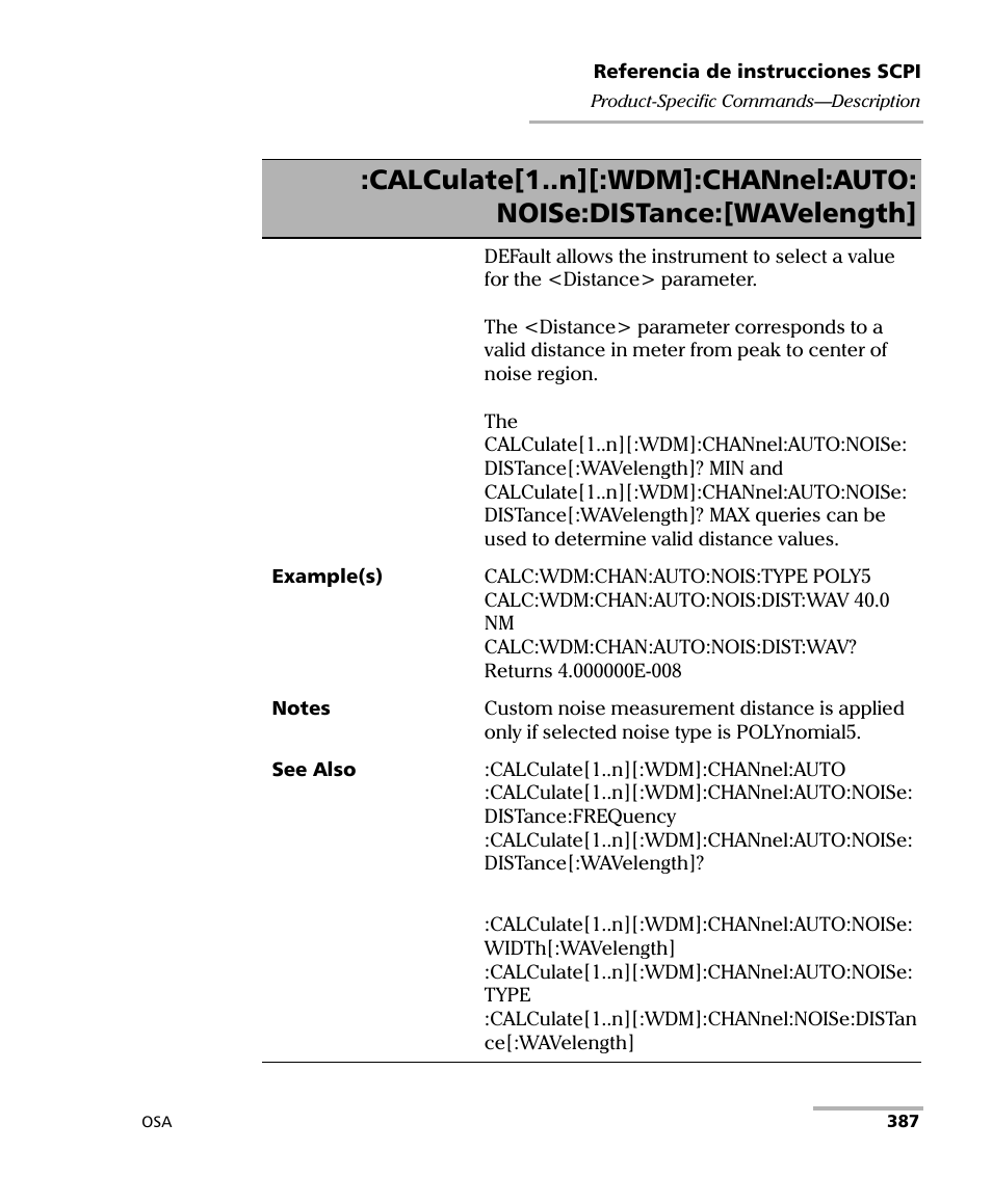 EXFO FTB-5230S Optical Spectrum Analyzer for FTB 200 v2 User Manual | Page 393 / 659