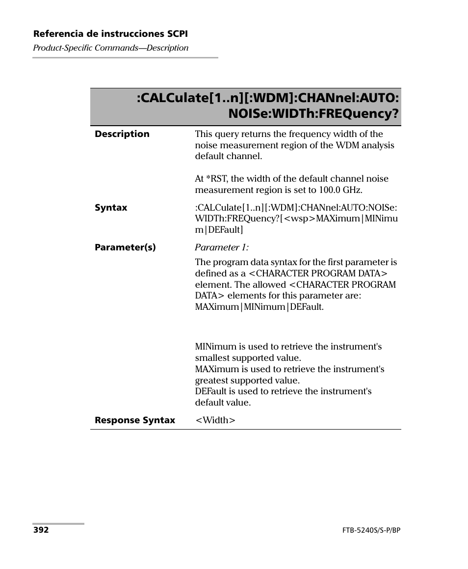 EXFO FTB-5230S Optical Spectrum Analyzer for FTB 200 v2 User Manual | Page 398 / 659
