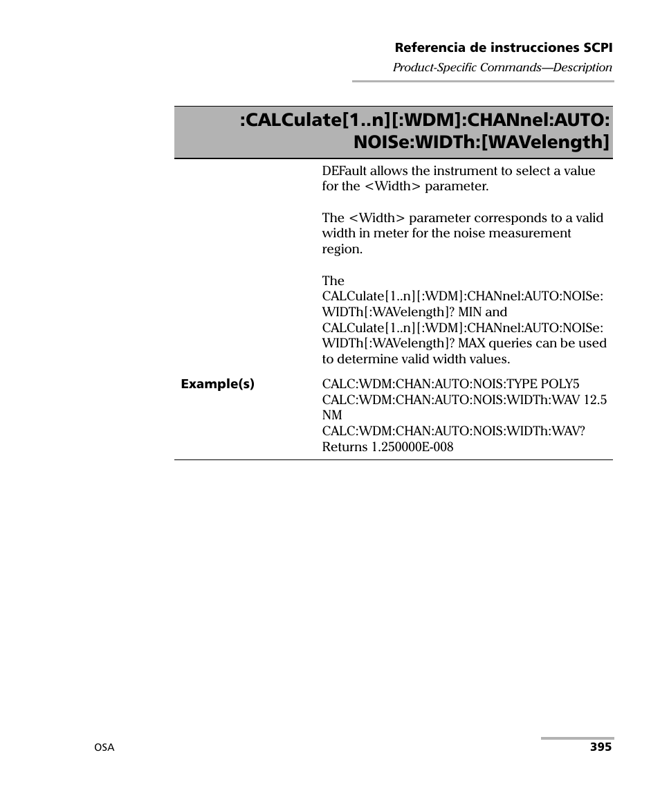 EXFO FTB-5230S Optical Spectrum Analyzer for FTB 200 v2 User Manual | Page 401 / 659