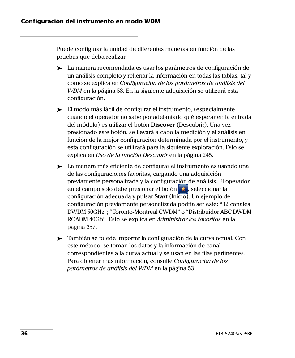 EXFO FTB-5230S Optical Spectrum Analyzer for FTB 200 v2 User Manual | Page 42 / 659