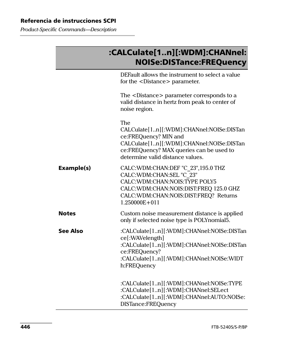 EXFO FTB-5230S Optical Spectrum Analyzer for FTB 200 v2 User Manual | Page 452 / 659