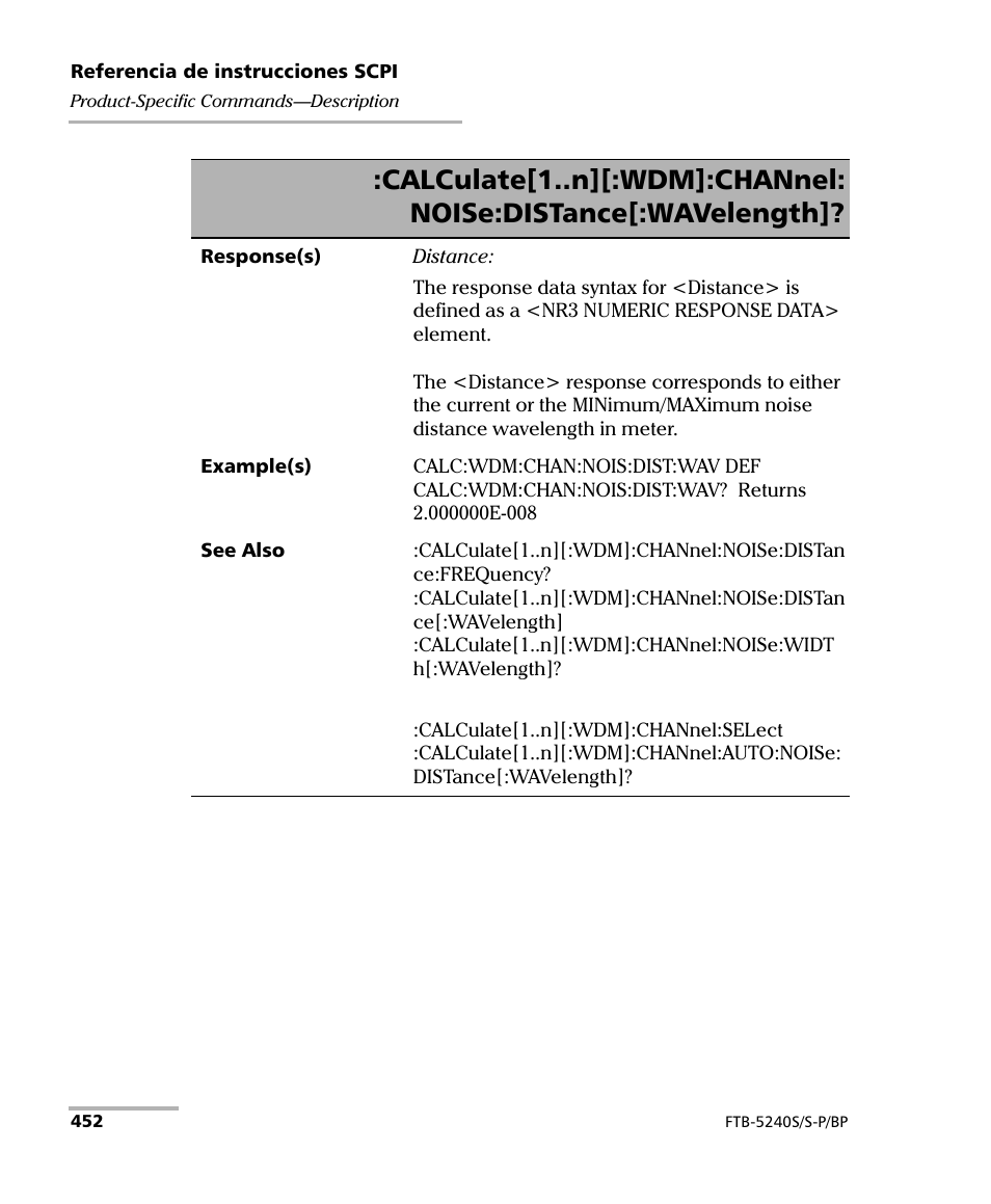 EXFO FTB-5230S Optical Spectrum Analyzer for FTB 200 v2 User Manual | Page 458 / 659