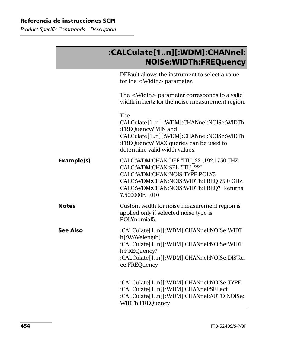 EXFO FTB-5230S Optical Spectrum Analyzer for FTB 200 v2 User Manual | Page 460 / 659