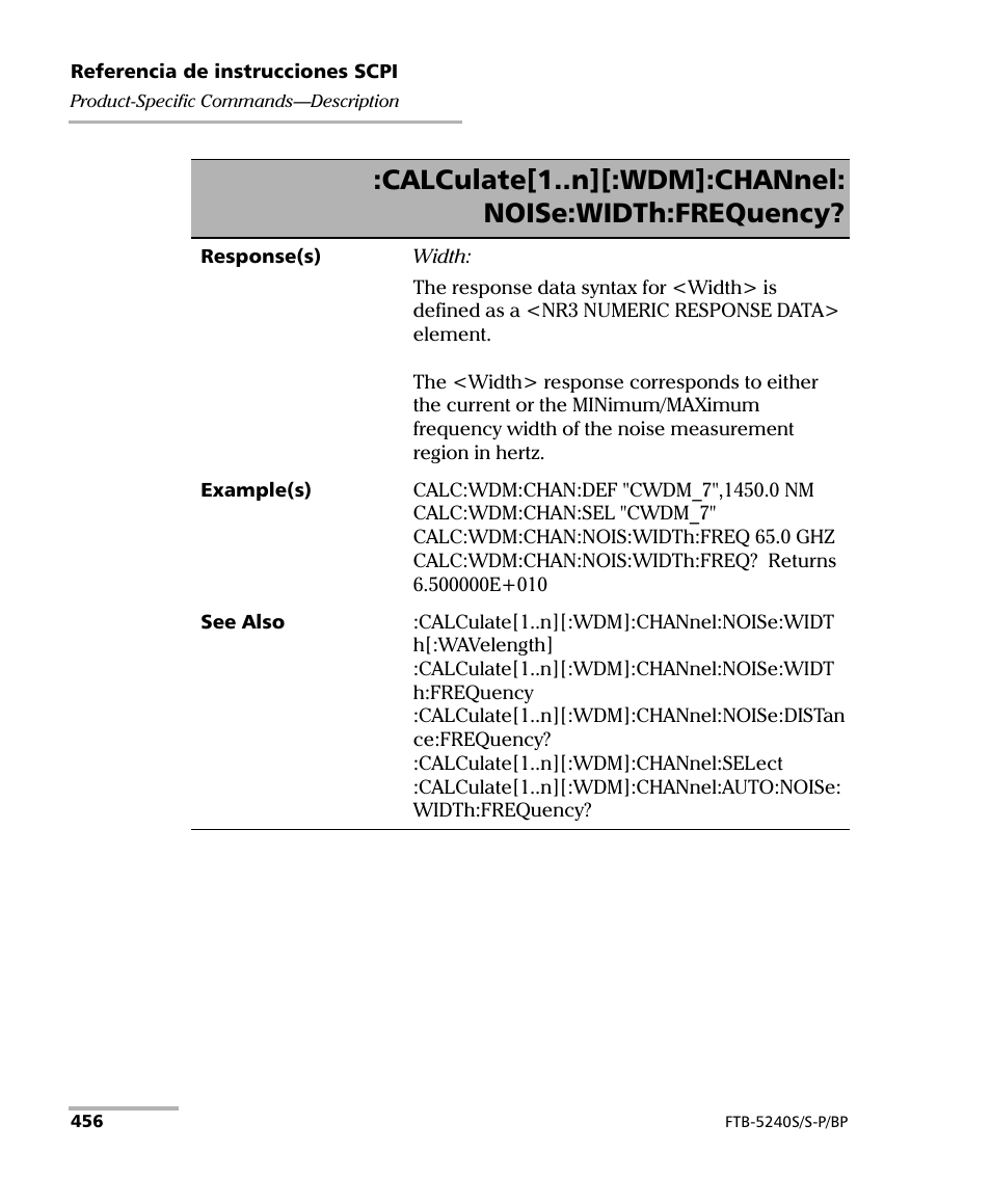 EXFO FTB-5230S Optical Spectrum Analyzer for FTB 200 v2 User Manual | Page 462 / 659