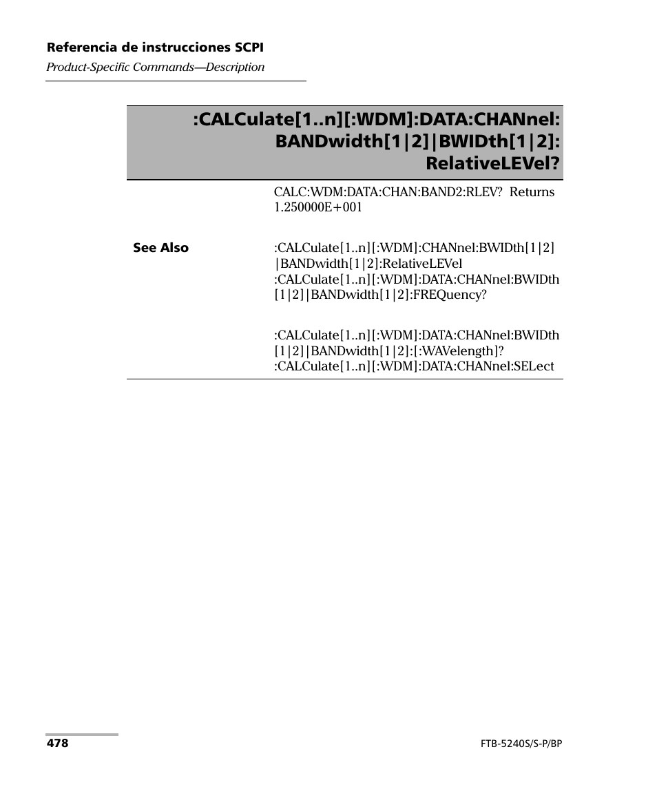EXFO FTB-5230S Optical Spectrum Analyzer for FTB 200 v2 User Manual | Page 484 / 659