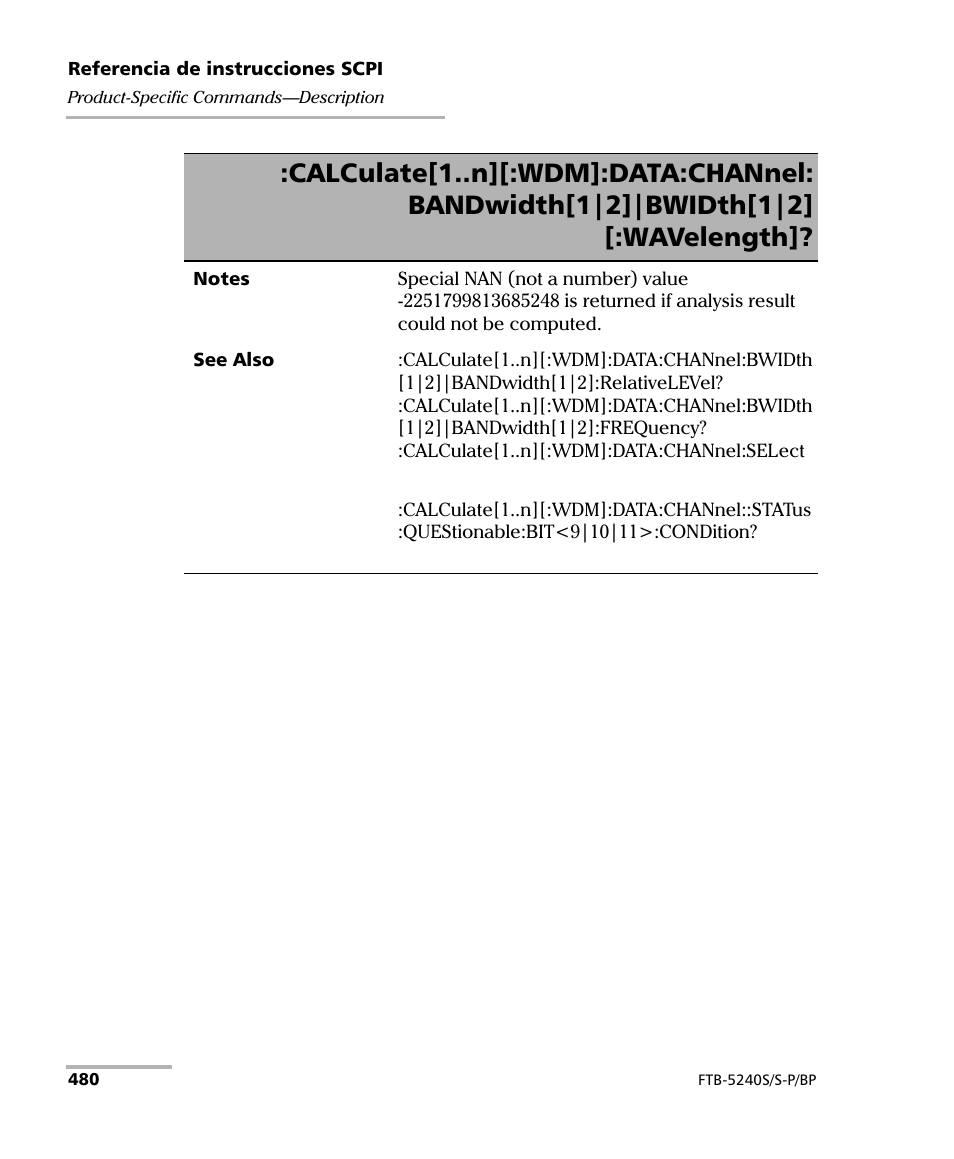 EXFO FTB-5230S Optical Spectrum Analyzer for FTB 200 v2 User Manual | Page 486 / 659