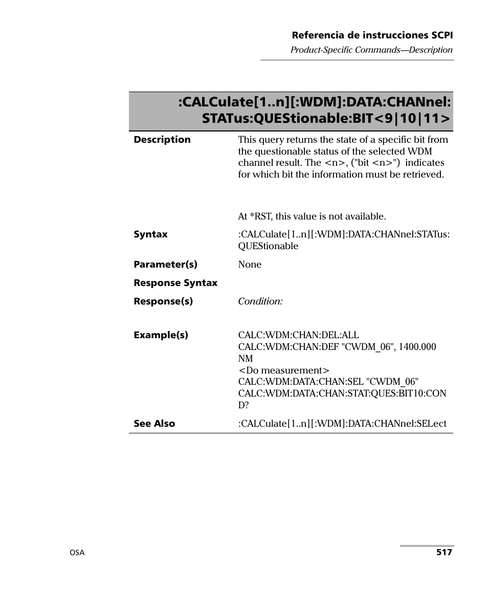 EXFO FTB-5230S Optical Spectrum Analyzer for FTB 200 v2 User Manual | Page 523 / 659