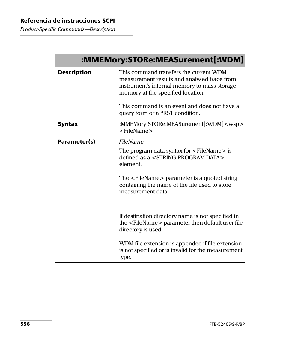 EXFO FTB-5230S Optical Spectrum Analyzer for FTB 200 v2 User Manual | Page 562 / 659