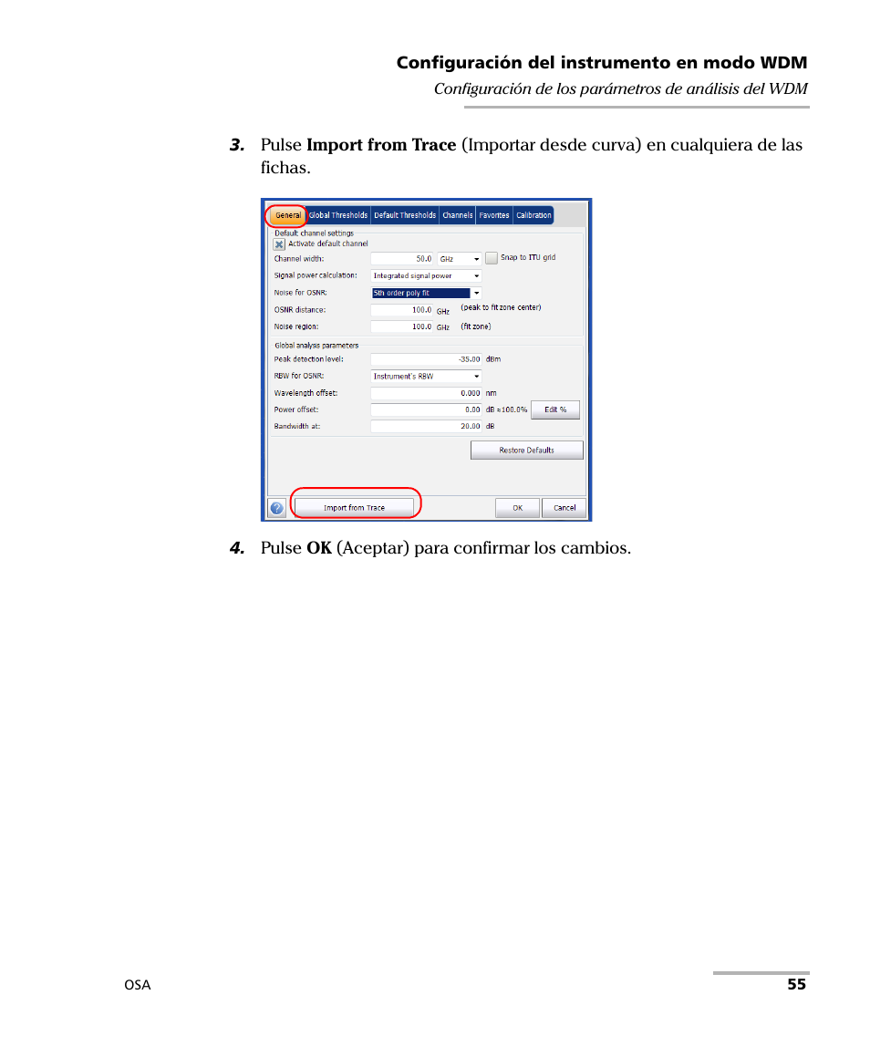 EXFO FTB-5230S Optical Spectrum Analyzer for FTB 200 v2 User Manual | Page 61 / 659