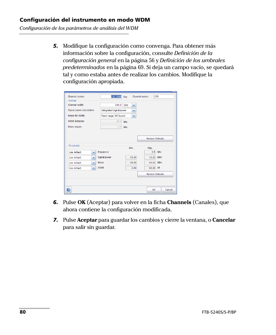EXFO FTB-5230S Optical Spectrum Analyzer for FTB 200 v2 User Manual | Page 86 / 659
