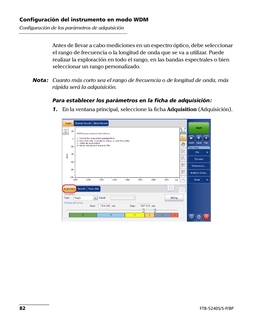 EXFO FTB-5230S Optical Spectrum Analyzer for FTB 200 v2 User Manual | Page 88 / 659