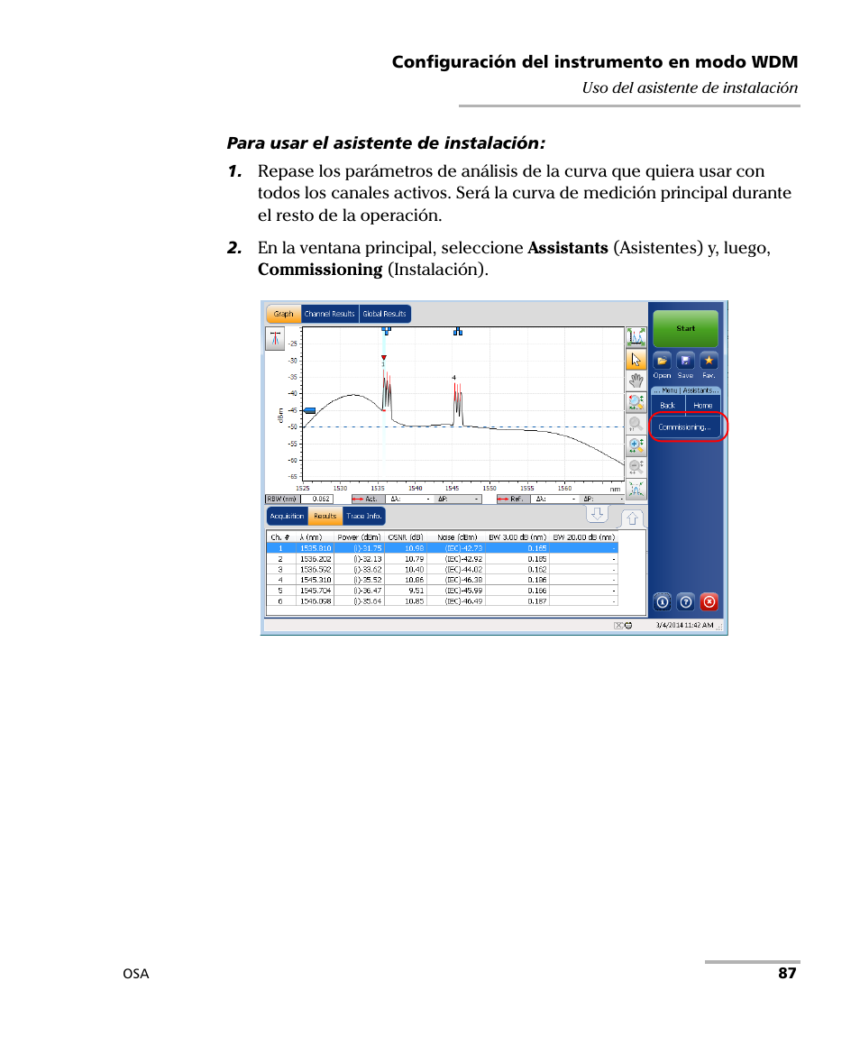 EXFO FTB-5230S Optical Spectrum Analyzer for FTB 200 v2 User Manual | Page 93 / 659