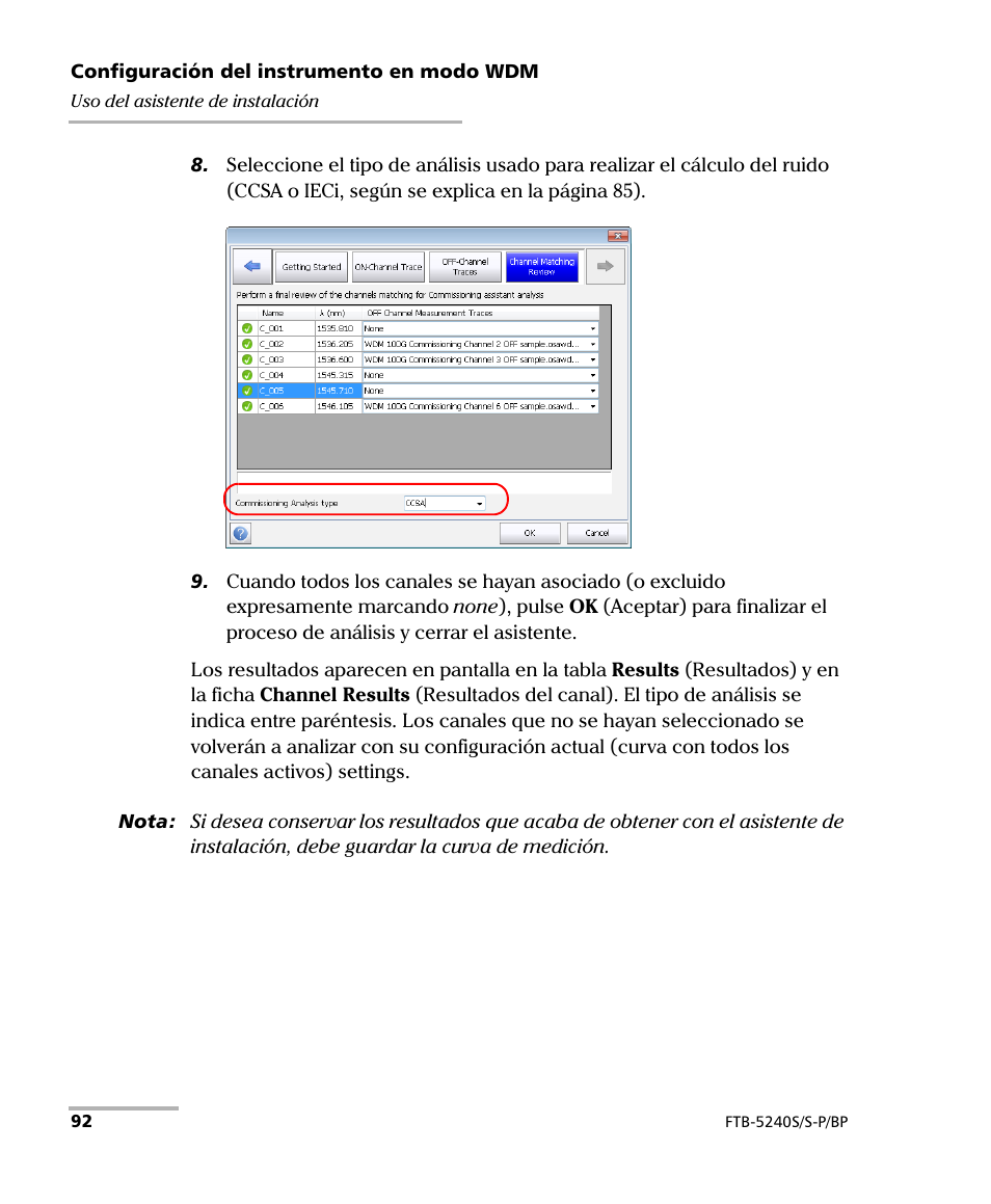 EXFO FTB-5230S Optical Spectrum Analyzer for FTB 200 v2 User Manual | Page 98 / 659