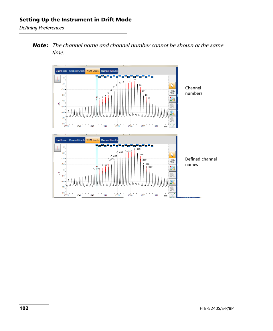 EXFO FTB -5240S/5240BP Optical Spectrum Analyzer User Manual | Page 108 / 638