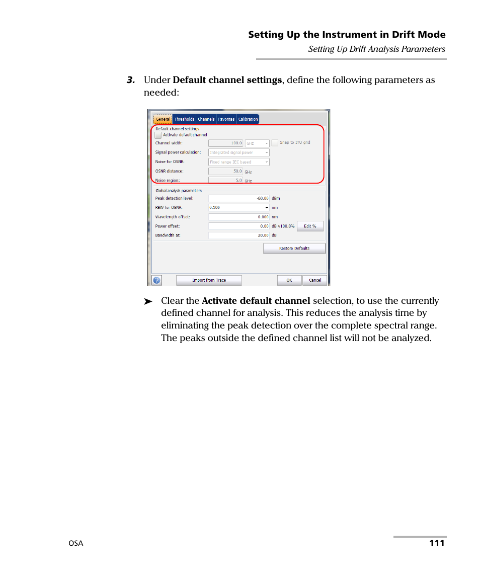 EXFO FTB -5240S/5240BP Optical Spectrum Analyzer User Manual | Page 117 / 638