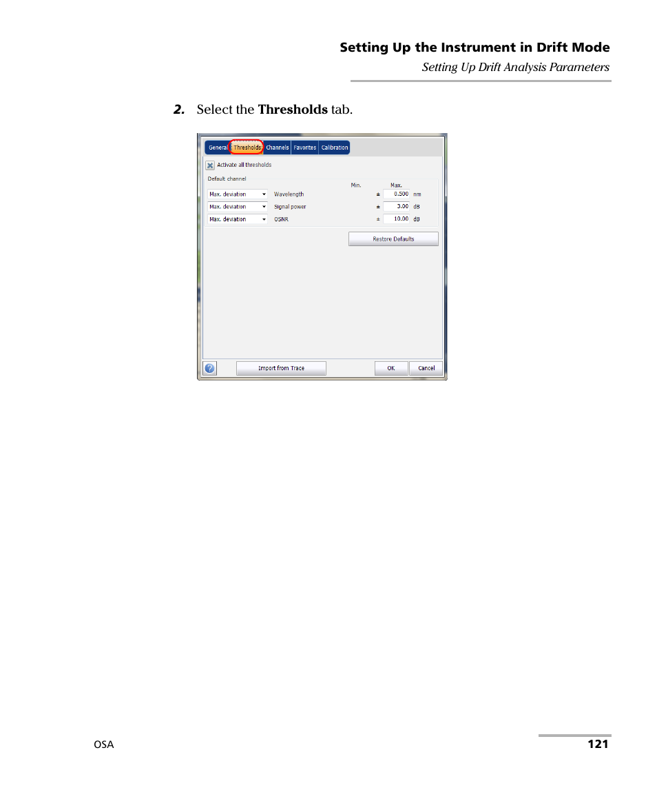 EXFO FTB -5240S/5240BP Optical Spectrum Analyzer User Manual | Page 127 / 638