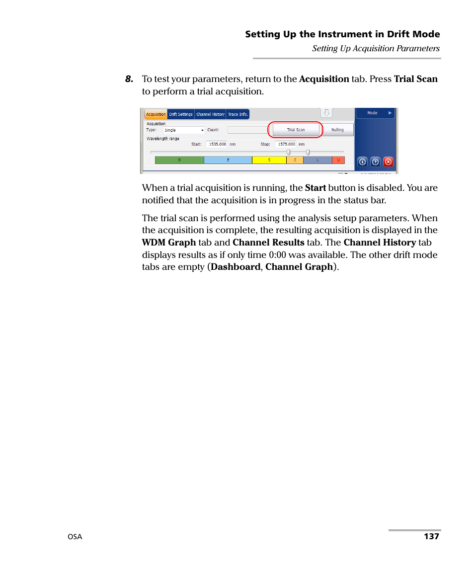 EXFO FTB -5240S/5240BP Optical Spectrum Analyzer User Manual | Page 143 / 638