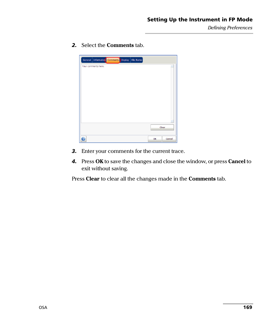 EXFO FTB -5240S/5240BP Optical Spectrum Analyzer User Manual | Page 175 / 638