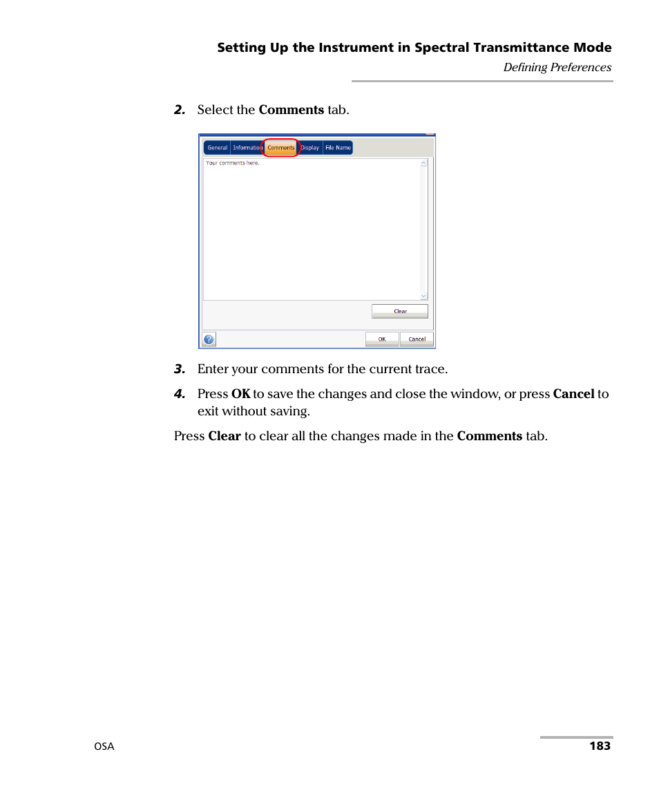 EXFO FTB -5240S/5240BP Optical Spectrum Analyzer User Manual | Page 189 / 638