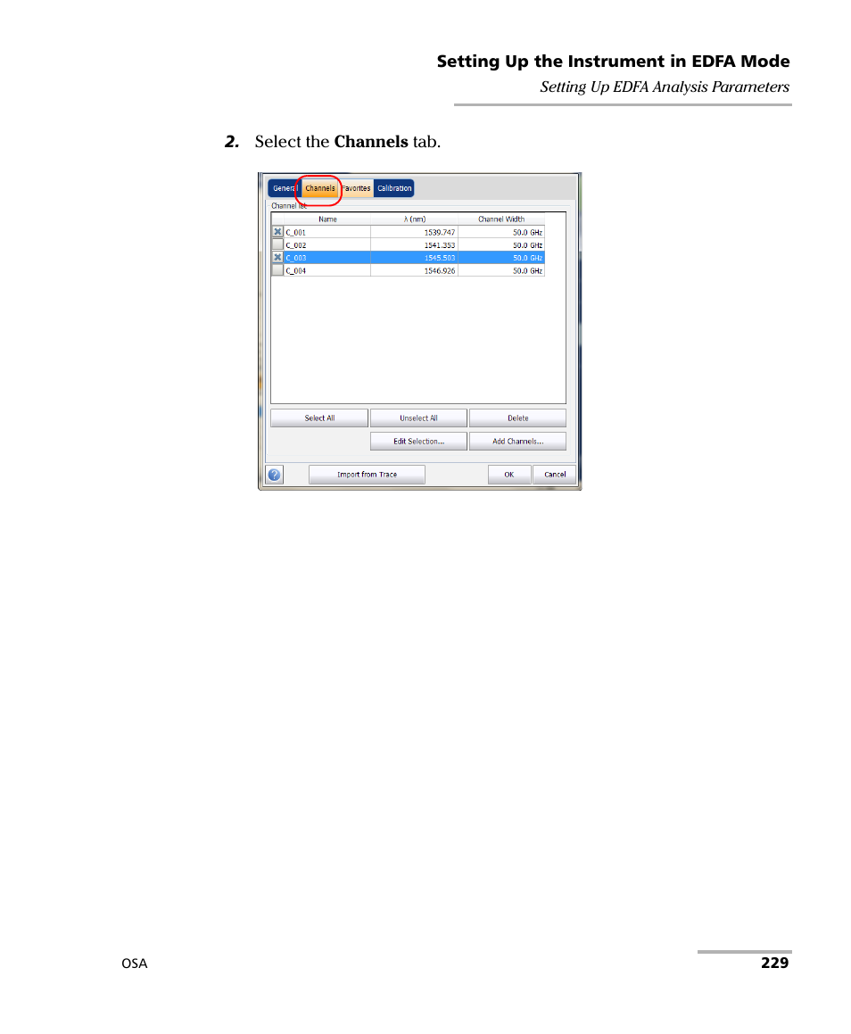 EXFO FTB -5240S/5240BP Optical Spectrum Analyzer User Manual | Page 235 / 638