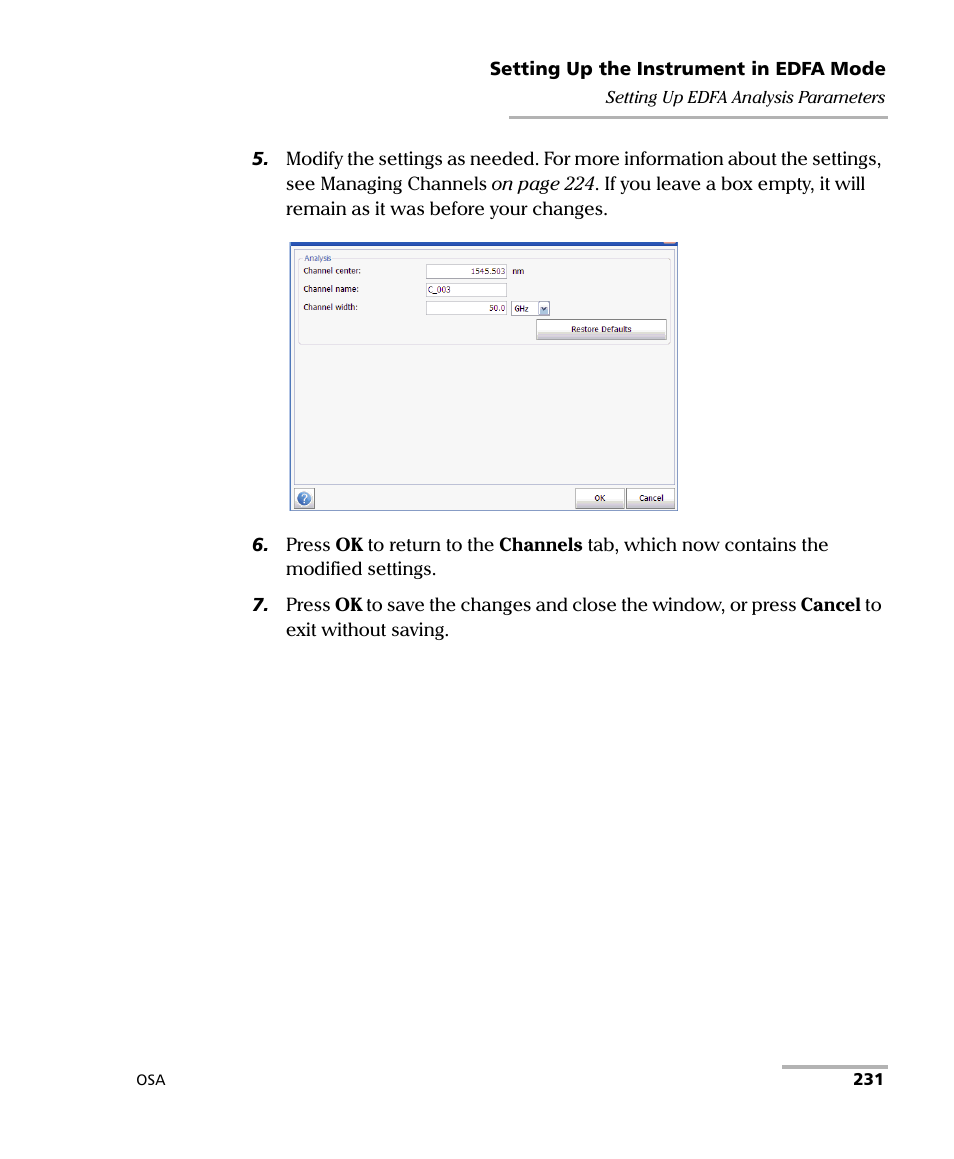EXFO FTB -5240S/5240BP Optical Spectrum Analyzer User Manual | Page 237 / 638