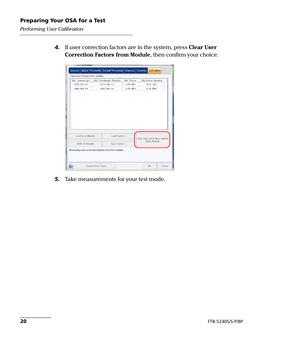 EXFO FTB -5240S/5240BP Optical Spectrum Analyzer User Manual | Page 26 / 638