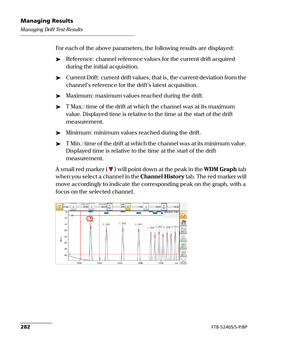 EXFO FTB -5240S/5240BP Optical Spectrum Analyzer User Manual | Page 288 / 638
