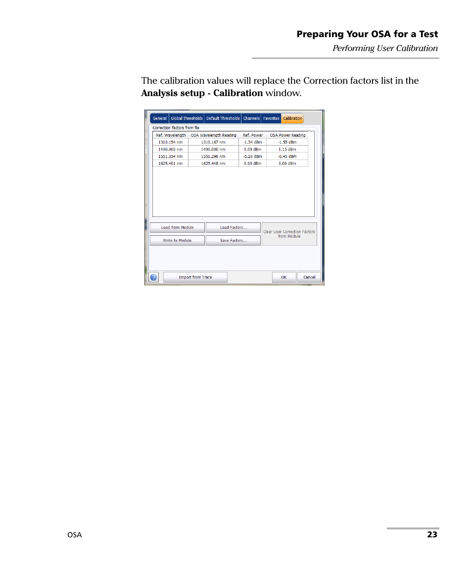 EXFO FTB -5240S/5240BP Optical Spectrum Analyzer User Manual | Page 29 / 638