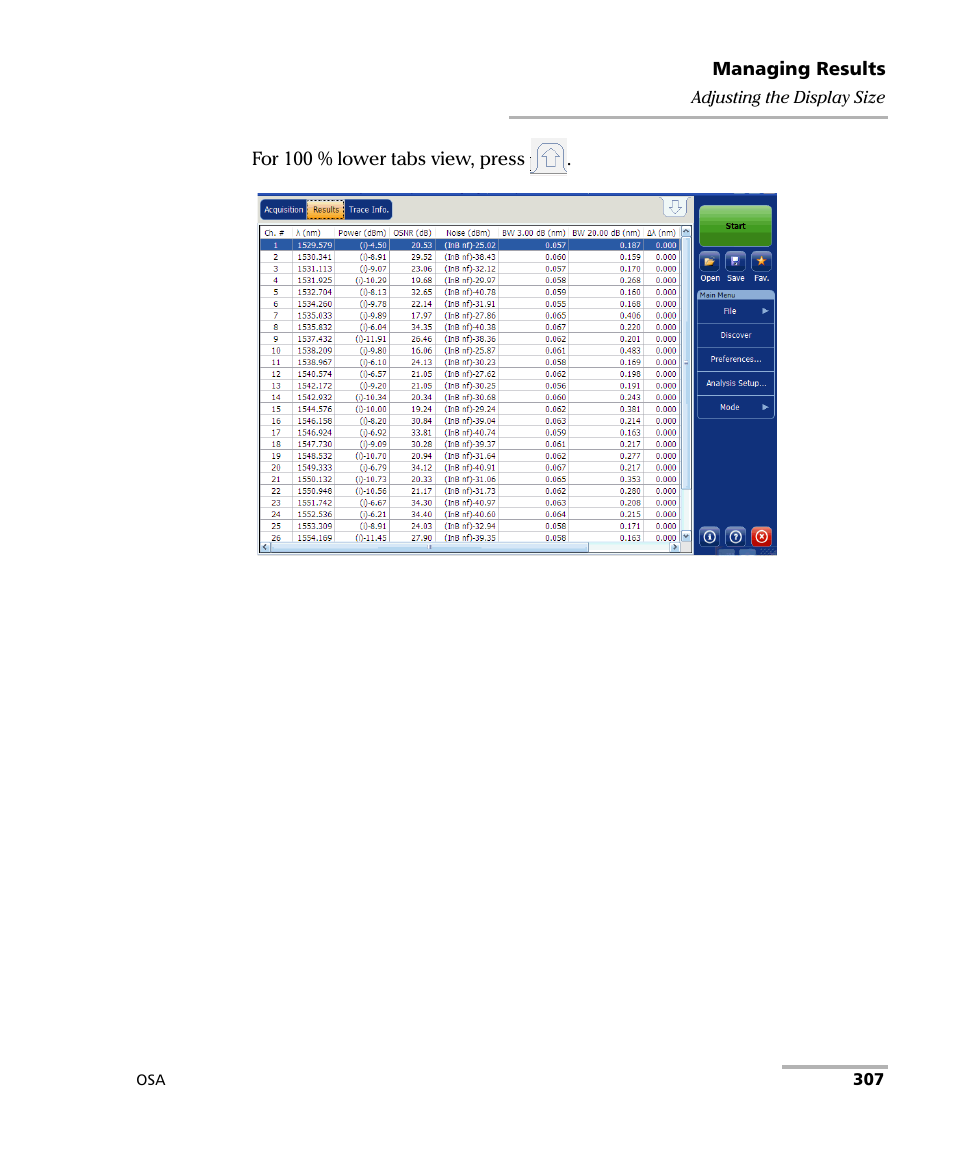 EXFO FTB -5240S/5240BP Optical Spectrum Analyzer User Manual | Page 313 / 638