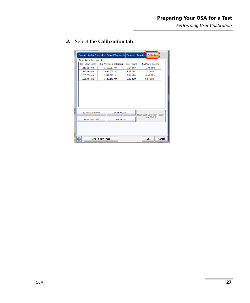 EXFO FTB -5240S/5240BP Optical Spectrum Analyzer User Manual | Page 33 / 638