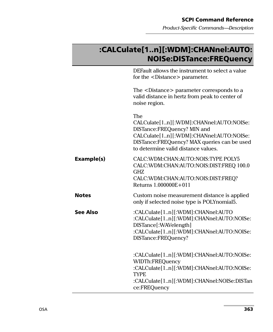 EXFO FTB -5240S/5240BP Optical Spectrum Analyzer User Manual | Page 369 / 638