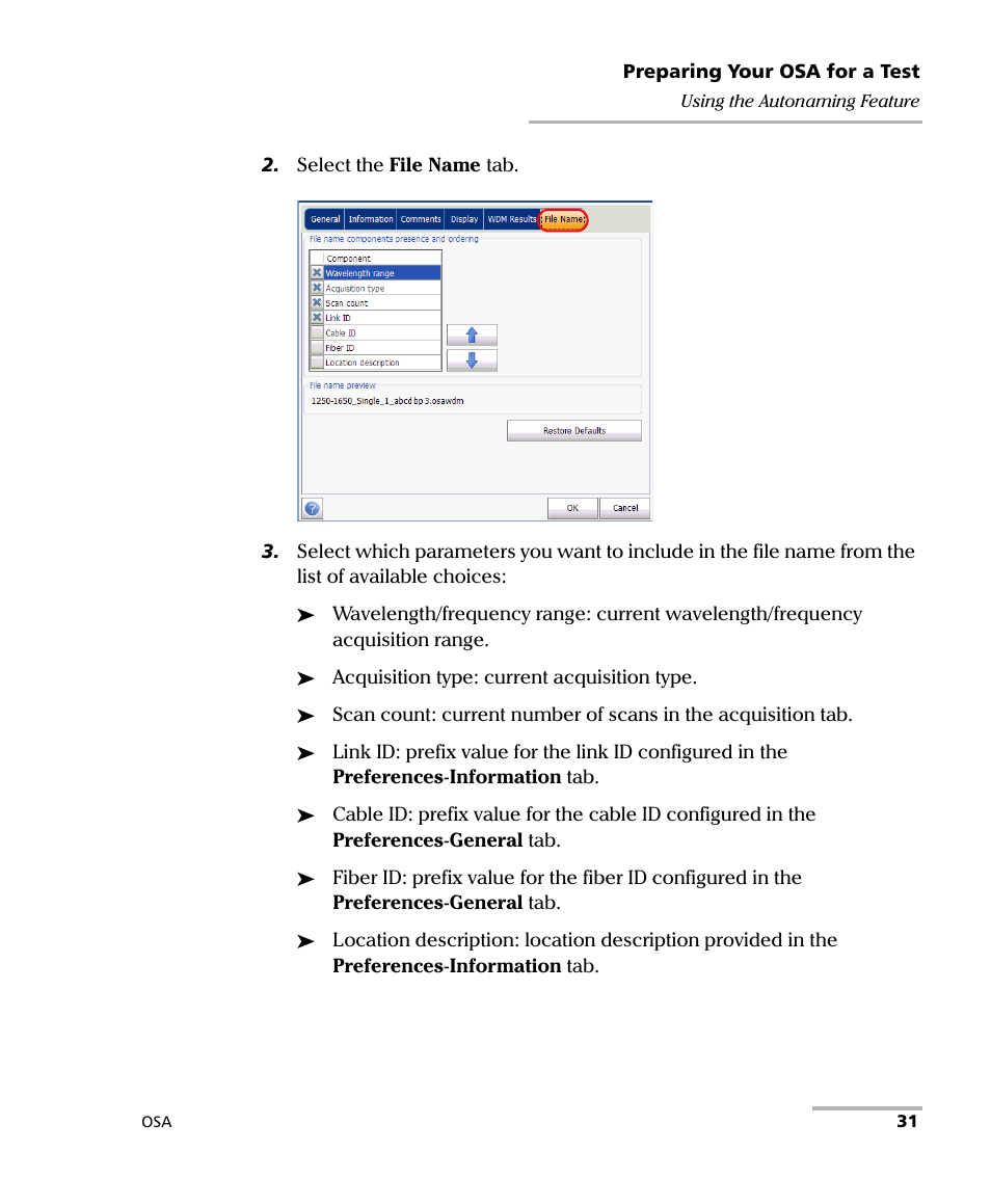 EXFO FTB -5240S/5240BP Optical Spectrum Analyzer User Manual | Page 37 / 638
